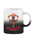 Puodelis Guns and roses cross